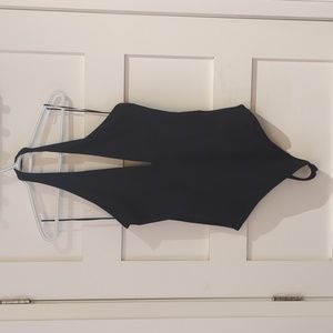 Plunging Black Bodysuit Abercrombie Tanktop